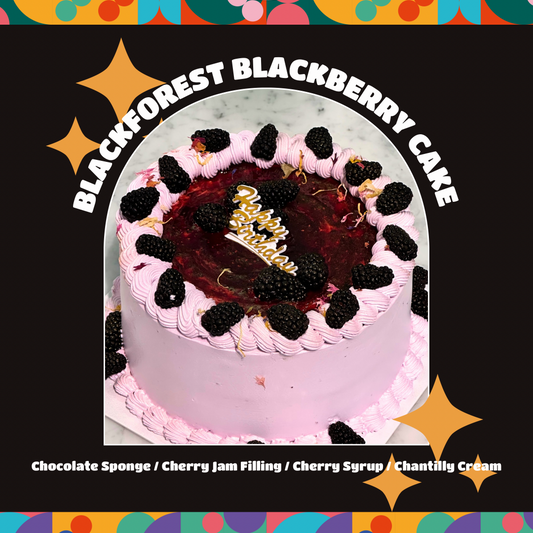 SINFULCAKES - BLACKFOREST BLACKBERRY CAKE