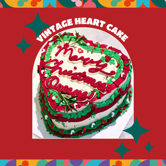 SINFULCAKES - VINTAGE HEART CAKE