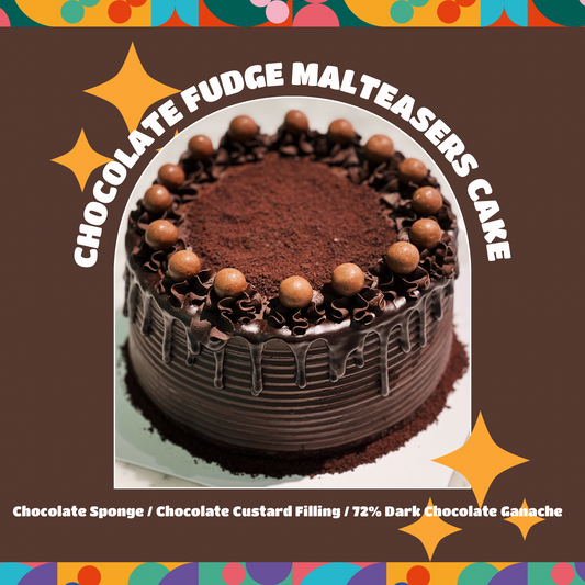 SINFULCAKES - CHOCOLATE FUDGE MALTEASERS CAKE