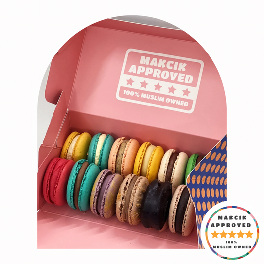 SINFULCAKES BOX OF 12 MACARONS